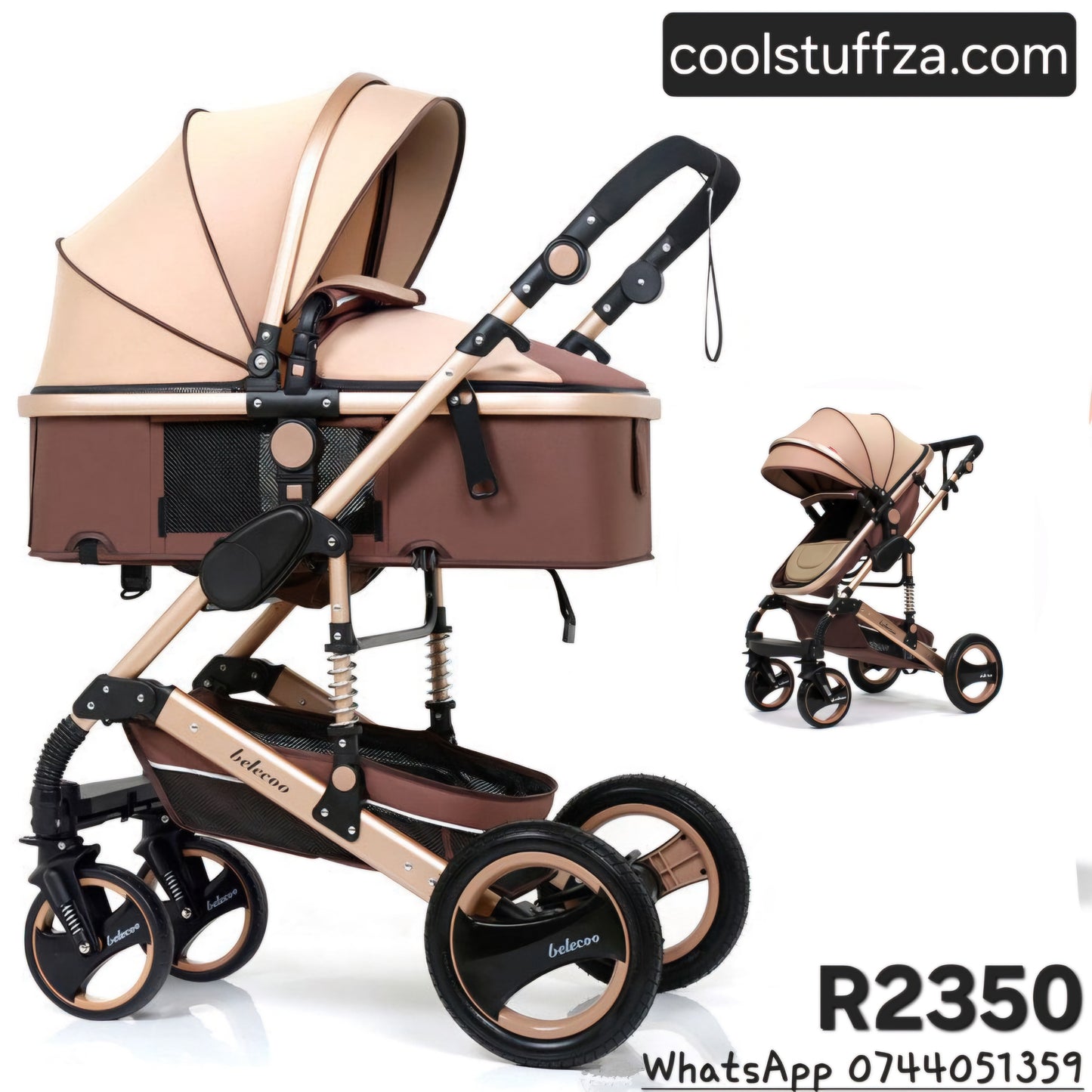 Belecoo Q3 535 2 in 1 Stroller