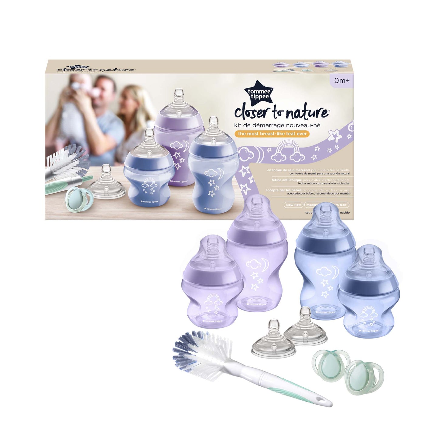 Tommee tippee bottles- starterkit