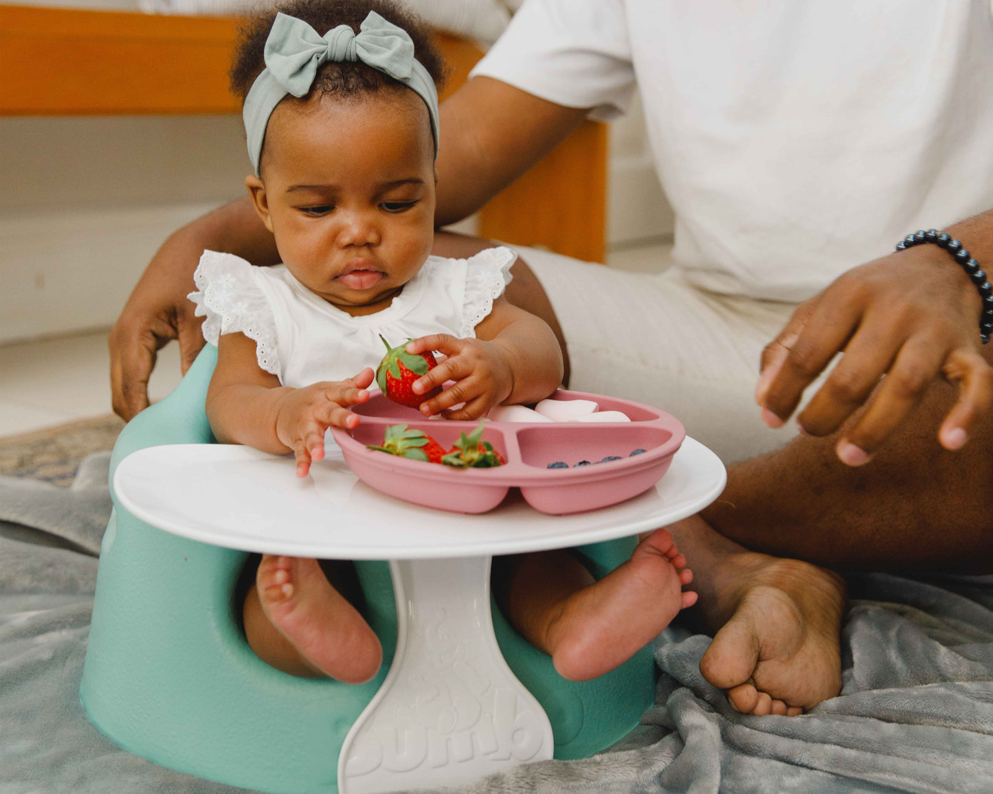 Bumbo floor seat tray