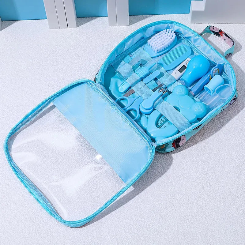 Baby Care kit 13 pieces, Grooming Kit blue 2