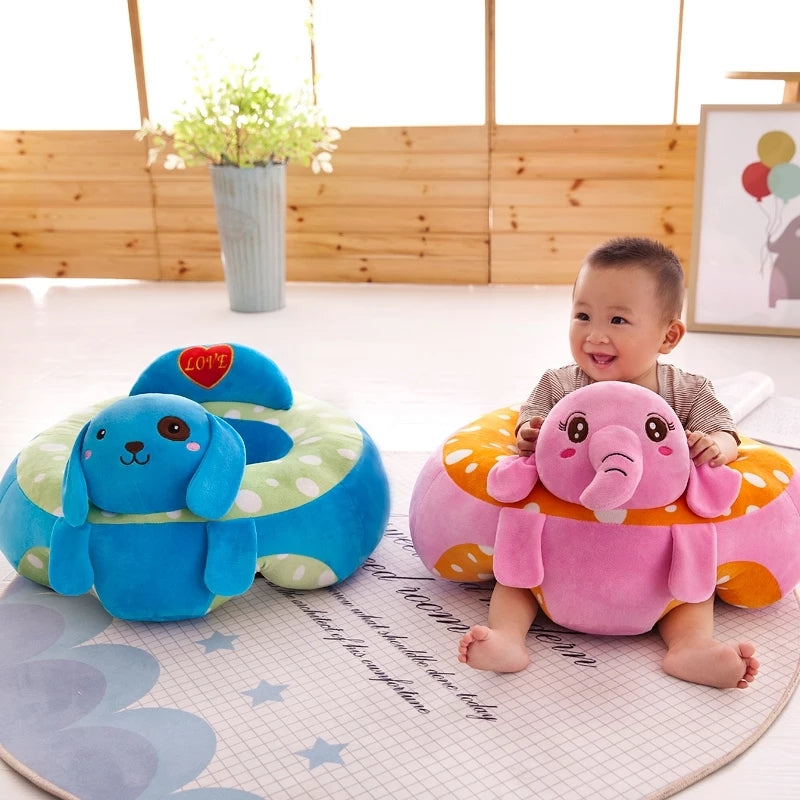 Baby Seating Support Cushion blue and pink