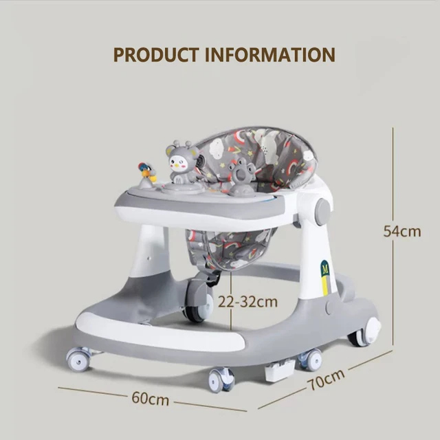 Baby Walker 5 in 1 size