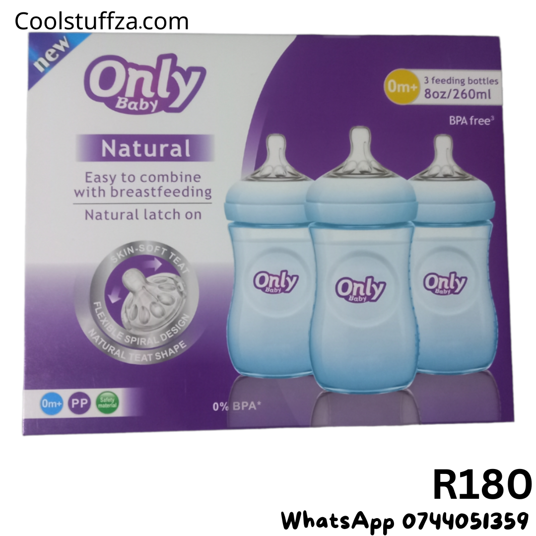 Only Baby Feeding bottles 260ml