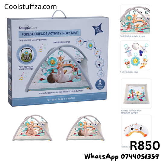 Snuggletime Forest Friends Activity Play Mat