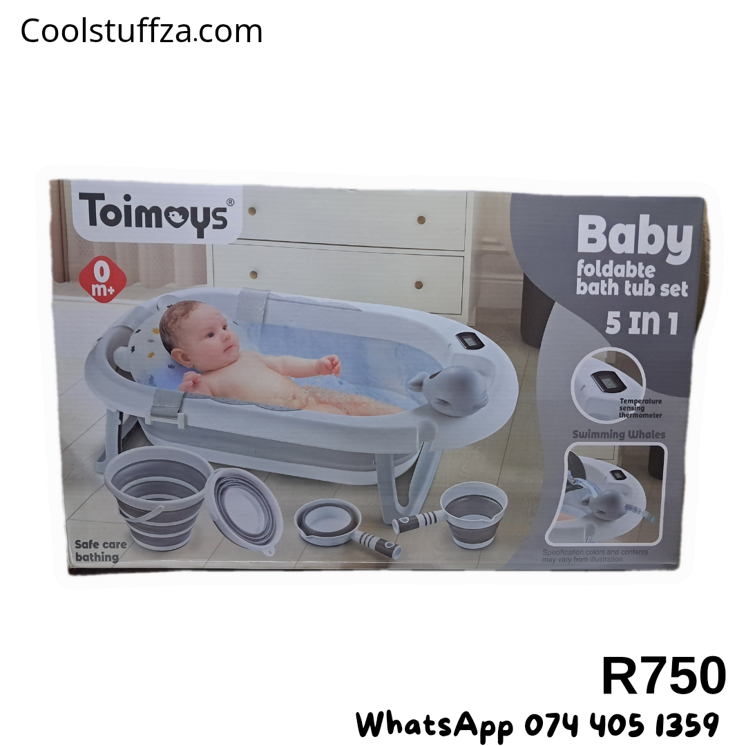 5 in 1 Foldable Baby Bath Set