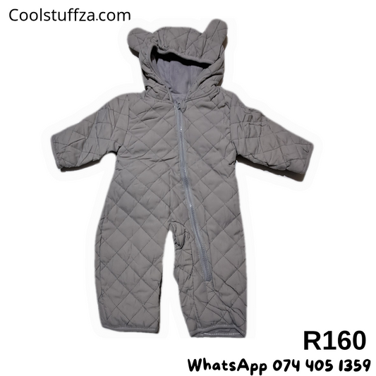 Baby Quilted Pramsuit
