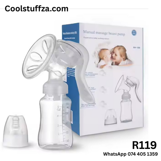 Manual breast pump