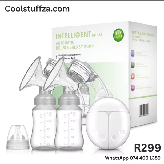 Double electric breast pump