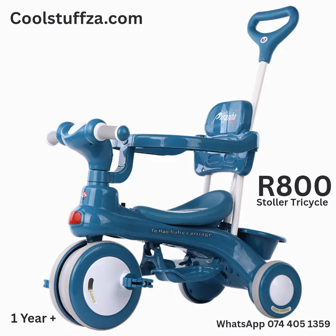 4-in-1 Baby Ride-On Tricycle