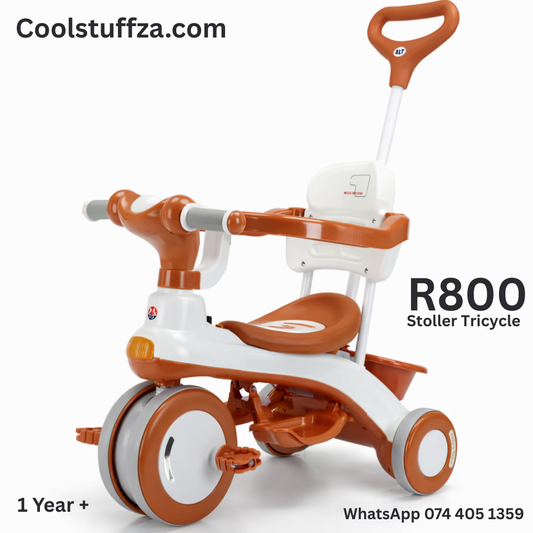 4-in-1 Baby Ride-On Tricycle