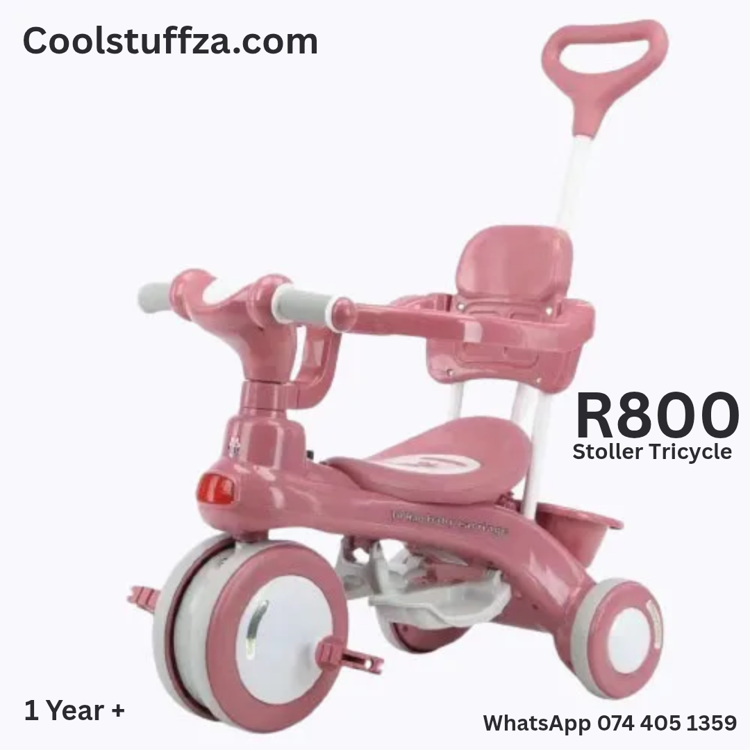 4-in-1 Baby Ride-On Tricycle