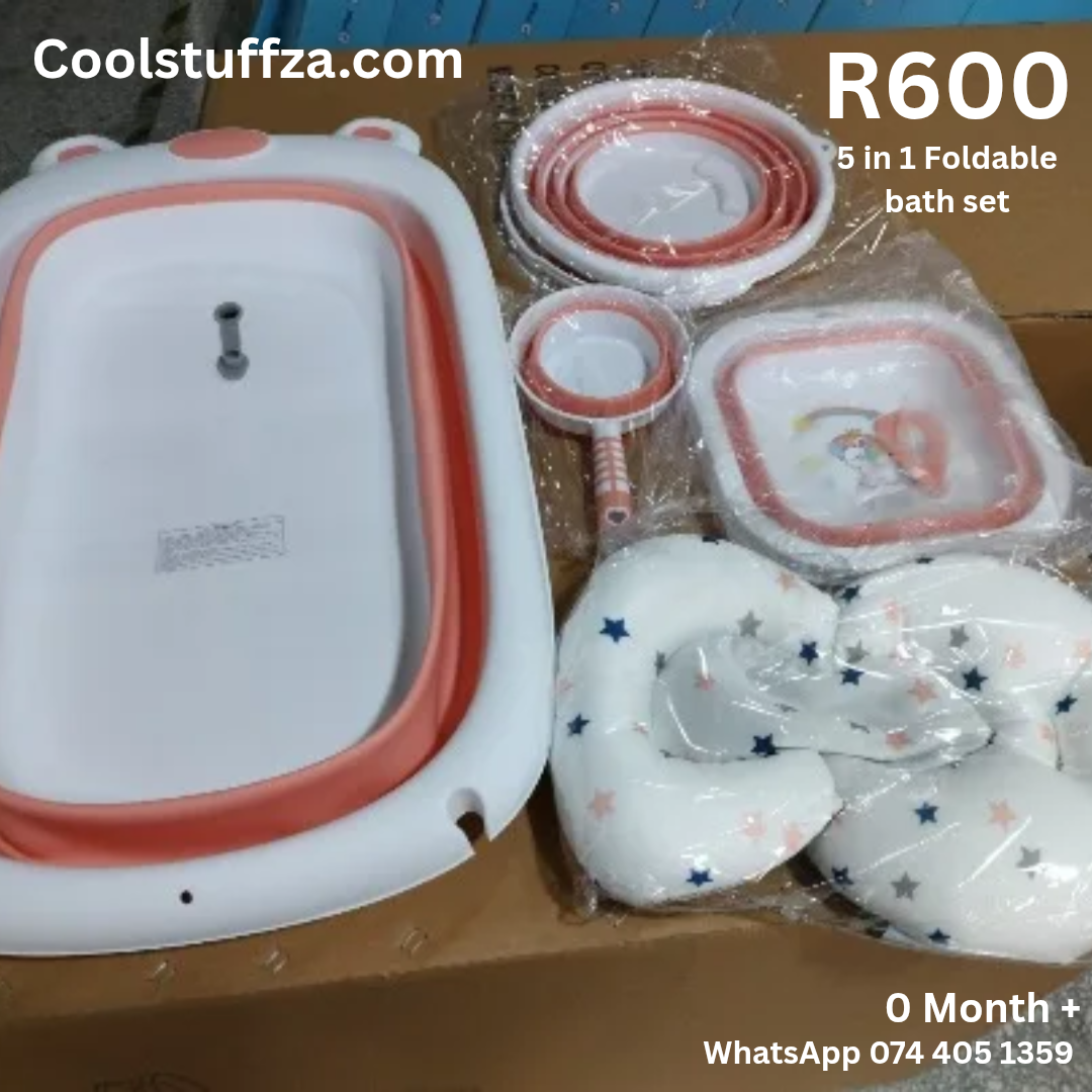 5 in 1 Foldable Baby Bath Set