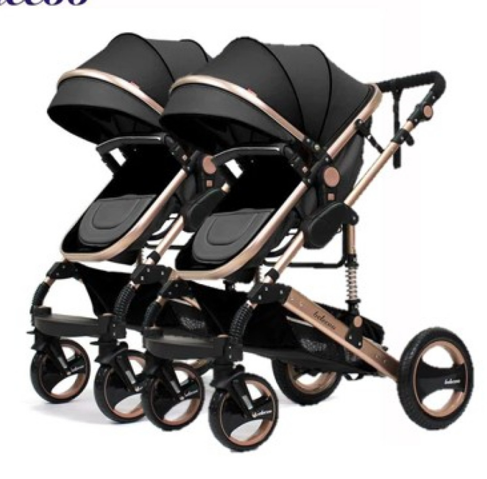 Belecoo Q3 535 2 in 1 twin stroller