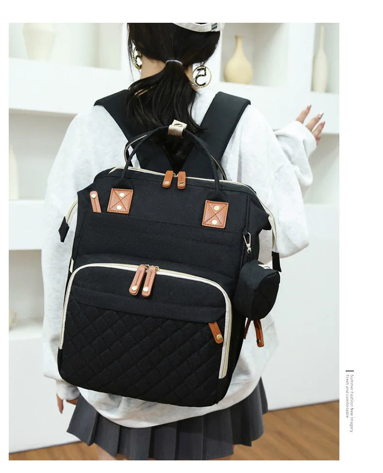  Mommy Bag Set 2 Pieces black