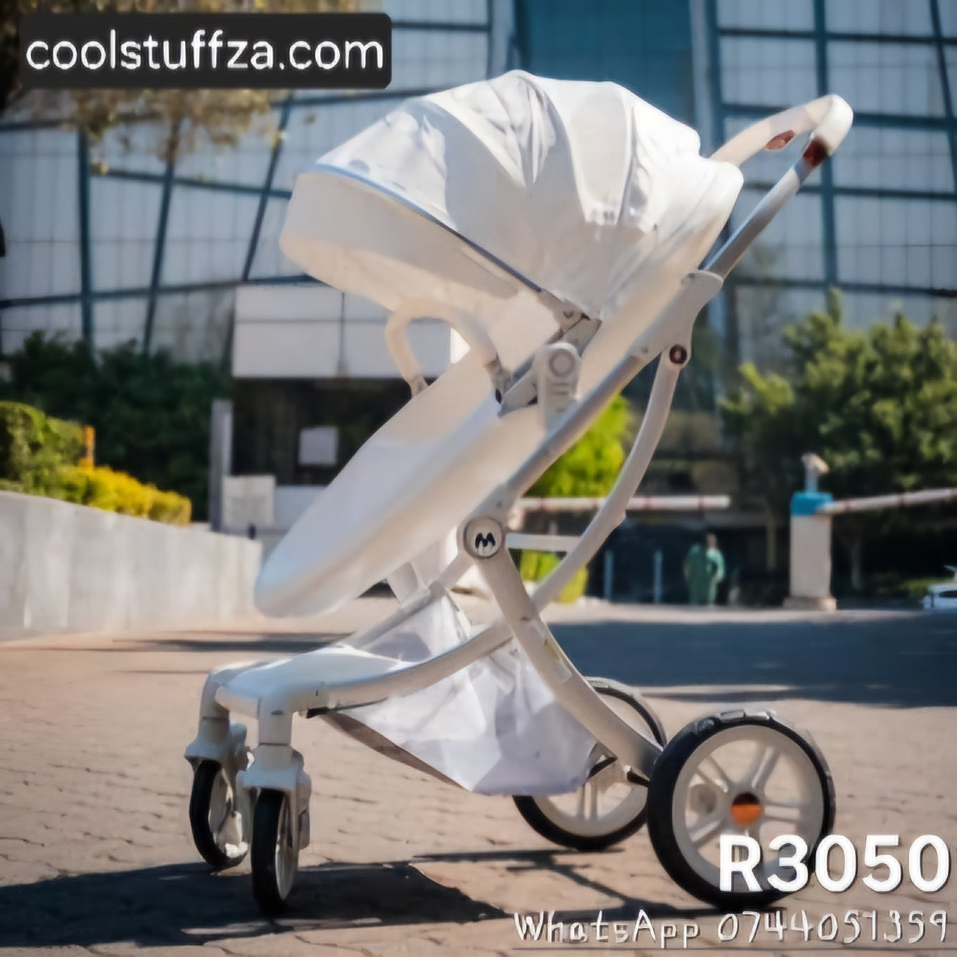 Belecoo Mila eggshell 2 in 1 stroller