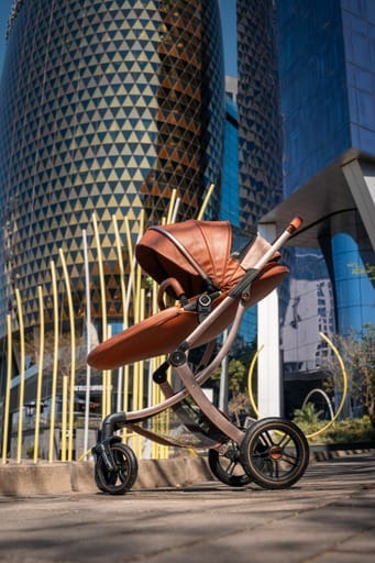 Belecoo Mila eggshell 2 in 1 stroller