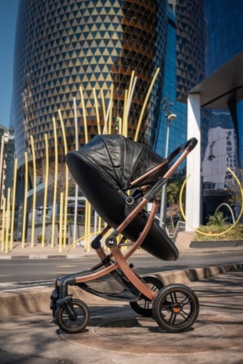 Belecoo Mila eggshell 2 in 1 stroller
