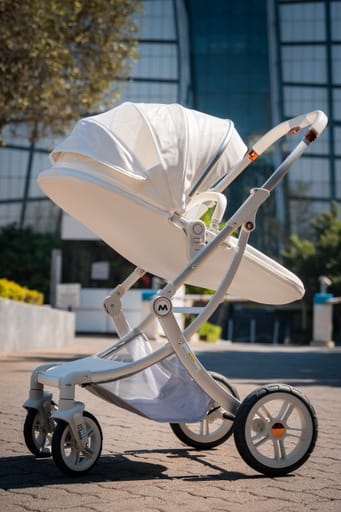 Belecoo Mila eggshell 2 in 1 stroller