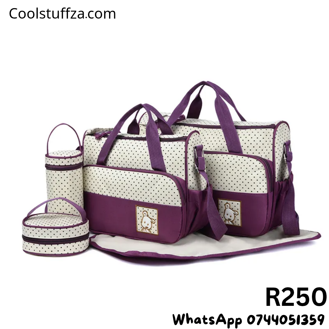 5 Pieces Nappy bags