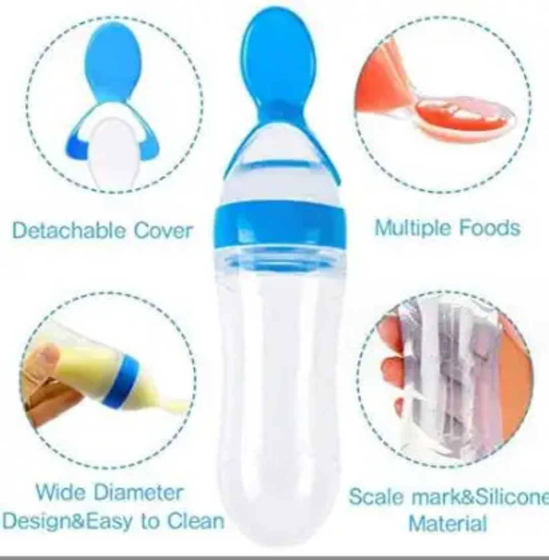 Baby Silicone Feeding Bottle 90ml